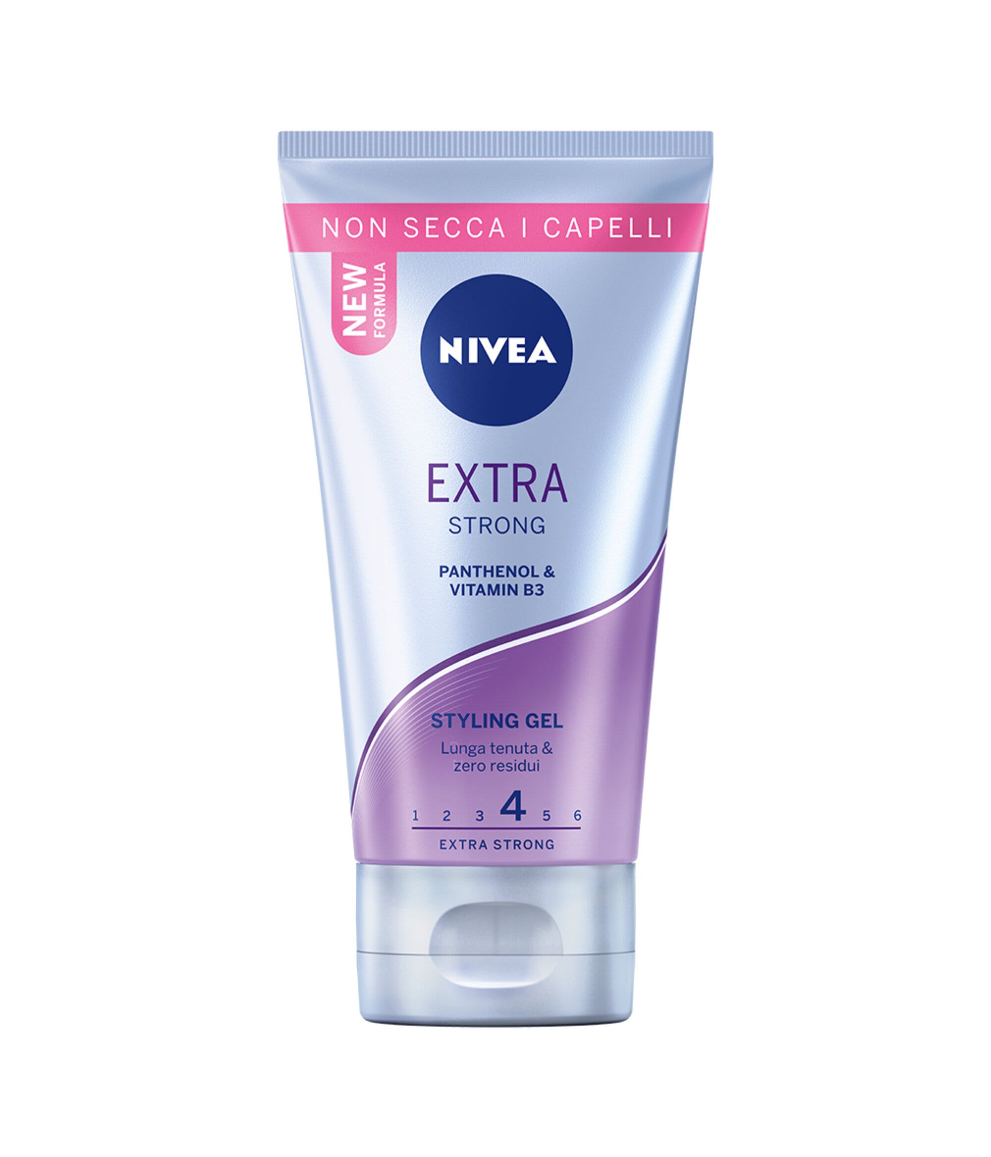 Nivea Styling Gel Extra Strong Gel per la Cura Capelli A Lunga Tenuta E Senza Residui 150ml-1