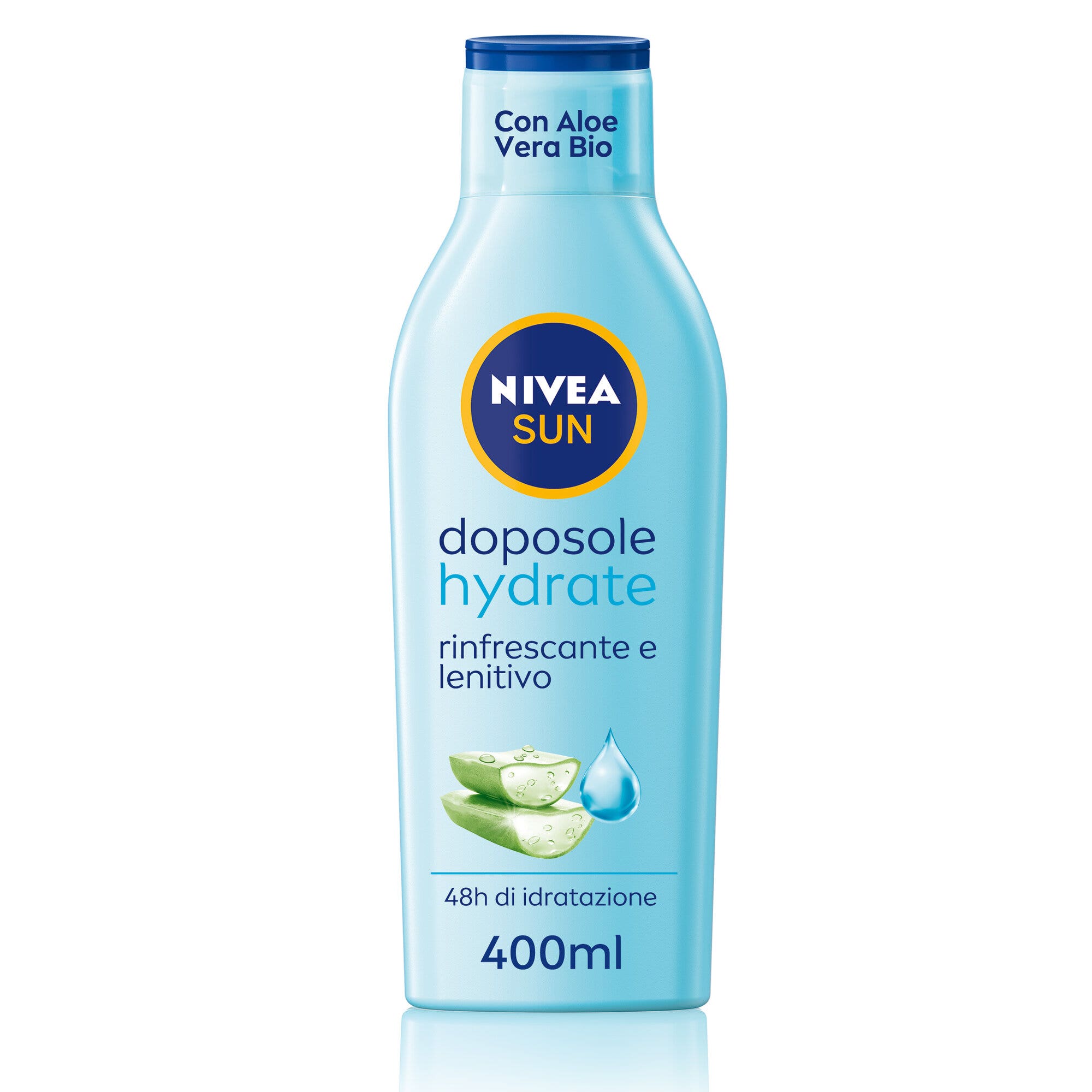 Nivea Sun Latte Doposole Hydrate 400ml Dopo Sole Idratante Con Aloe Vera Bio E Acido Ialuronico-9