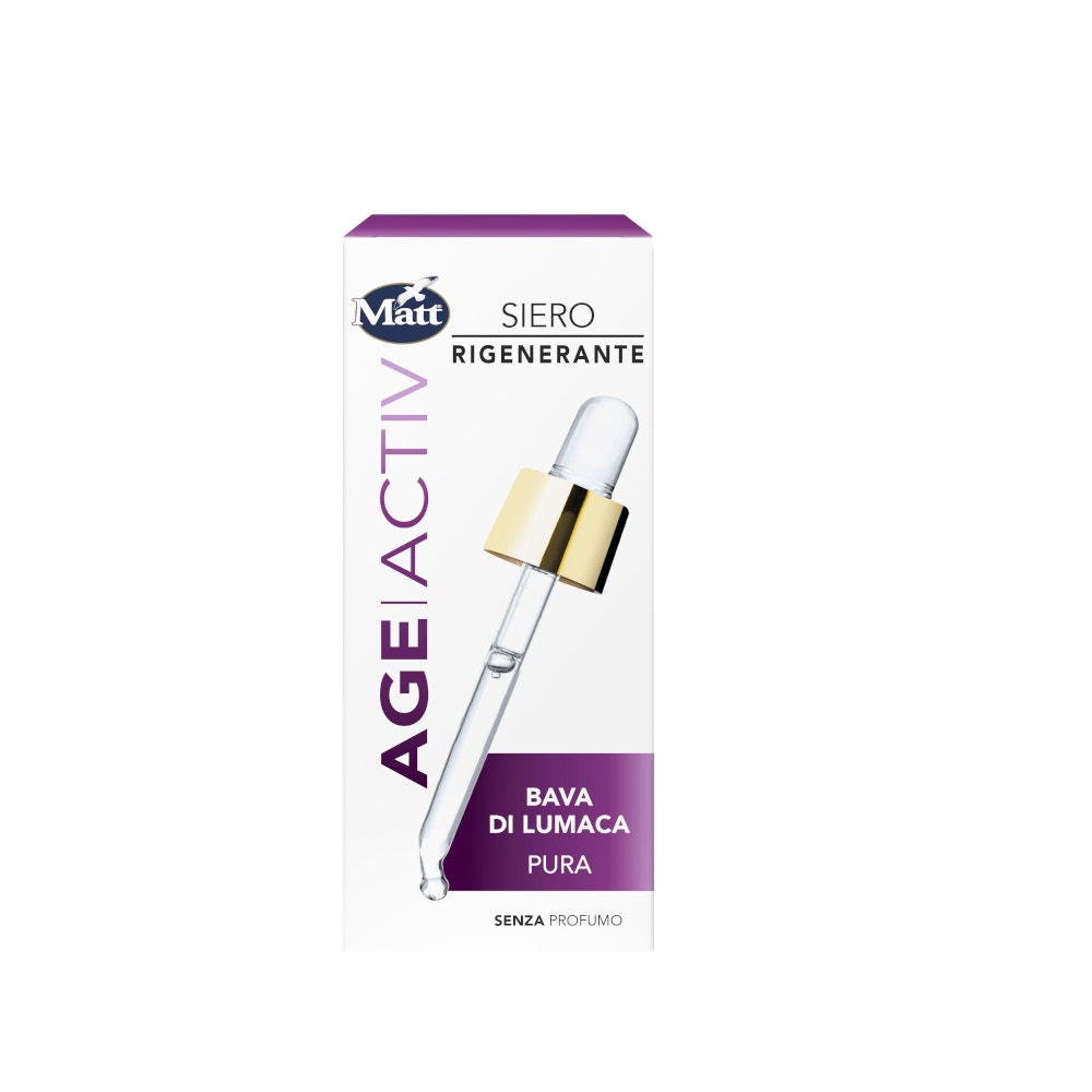 Matt Age Active Siero Viso Rigenerante Bava Di Lumaca Pura 30ml-4