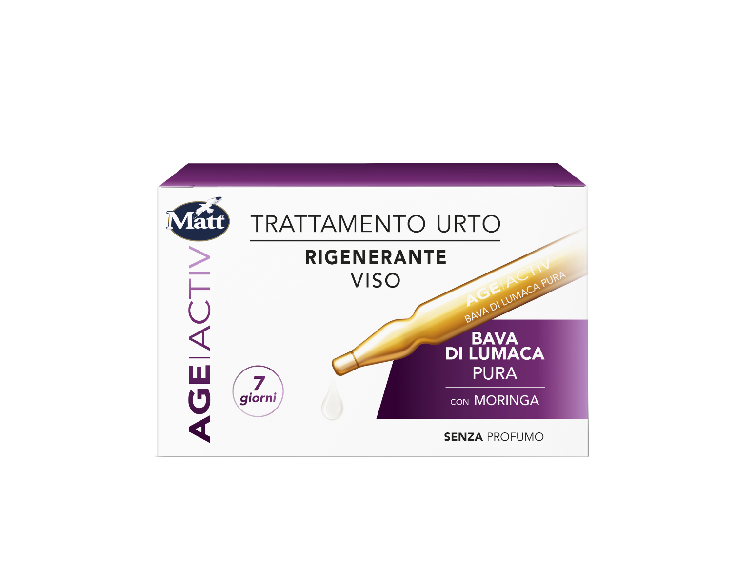 Matt Age Activ Trattamento Urto Rigenerante Viso 7 Fiale-2