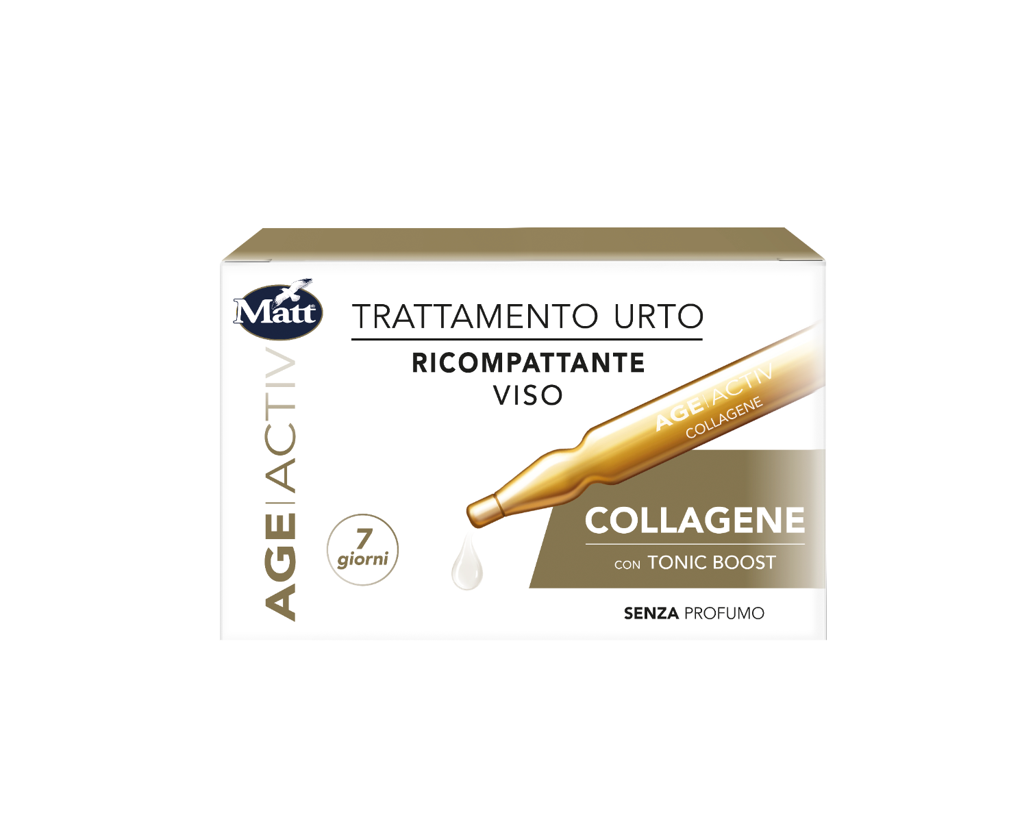 Matt Age Activ Trattamento Urto Ricompattante Viso Collagene 14ml-2