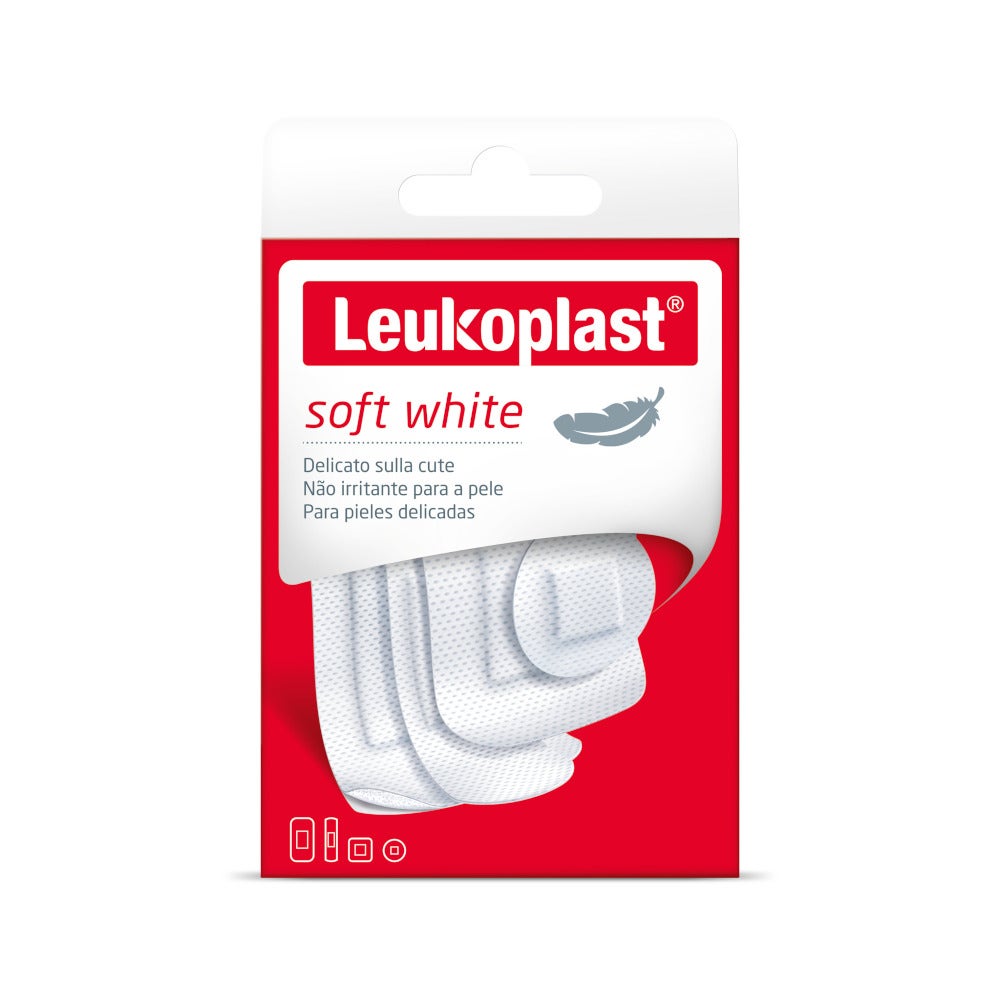 Leukoplast Soft White Cerotti 40 Pezzi Assortiti-2