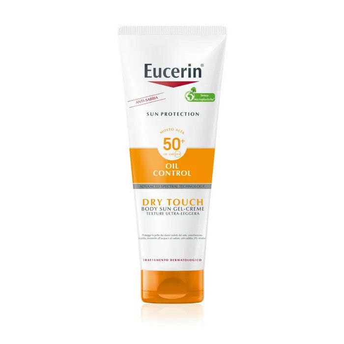Eucerin Sensitive Protect Sun Crema-Gel Oil Control Dry Touch 200ml SPF50+-2