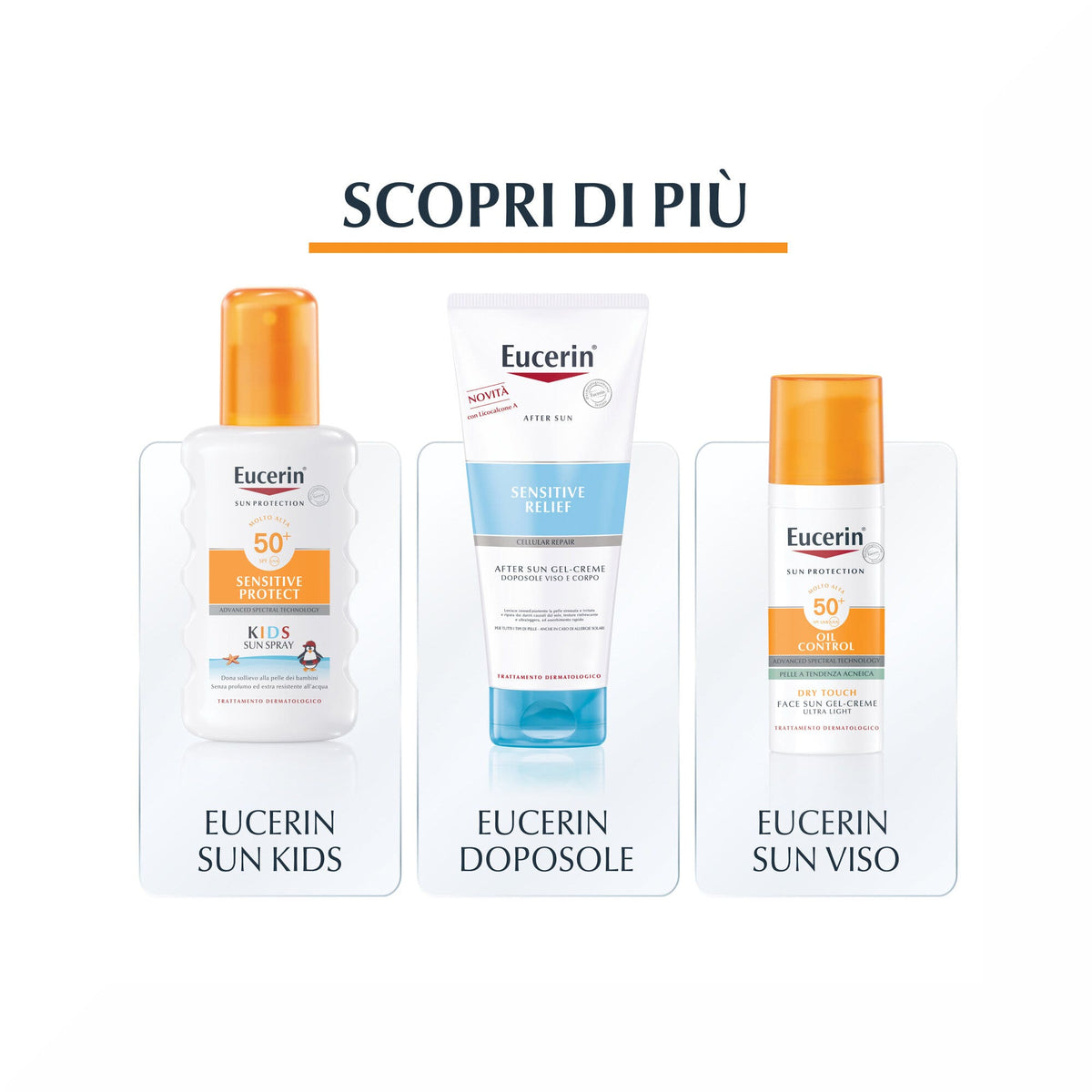 Eucerin Sensitive Protect Sun Crema-Gel Oil Control Dry Touch 200ml SPF50+-6