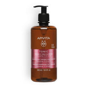 Apivita Shampoo Tonificante Per Capelli Donna Ecopack 500ml-1