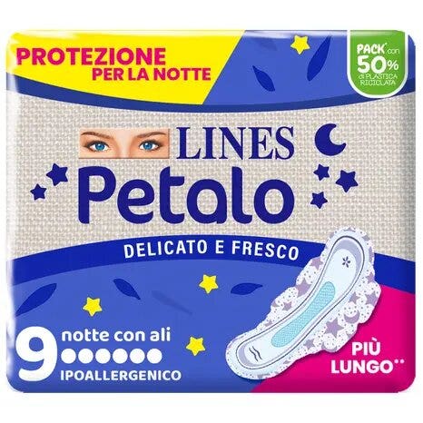 Lines Petalo Blu Notte 9 Pezzi-2