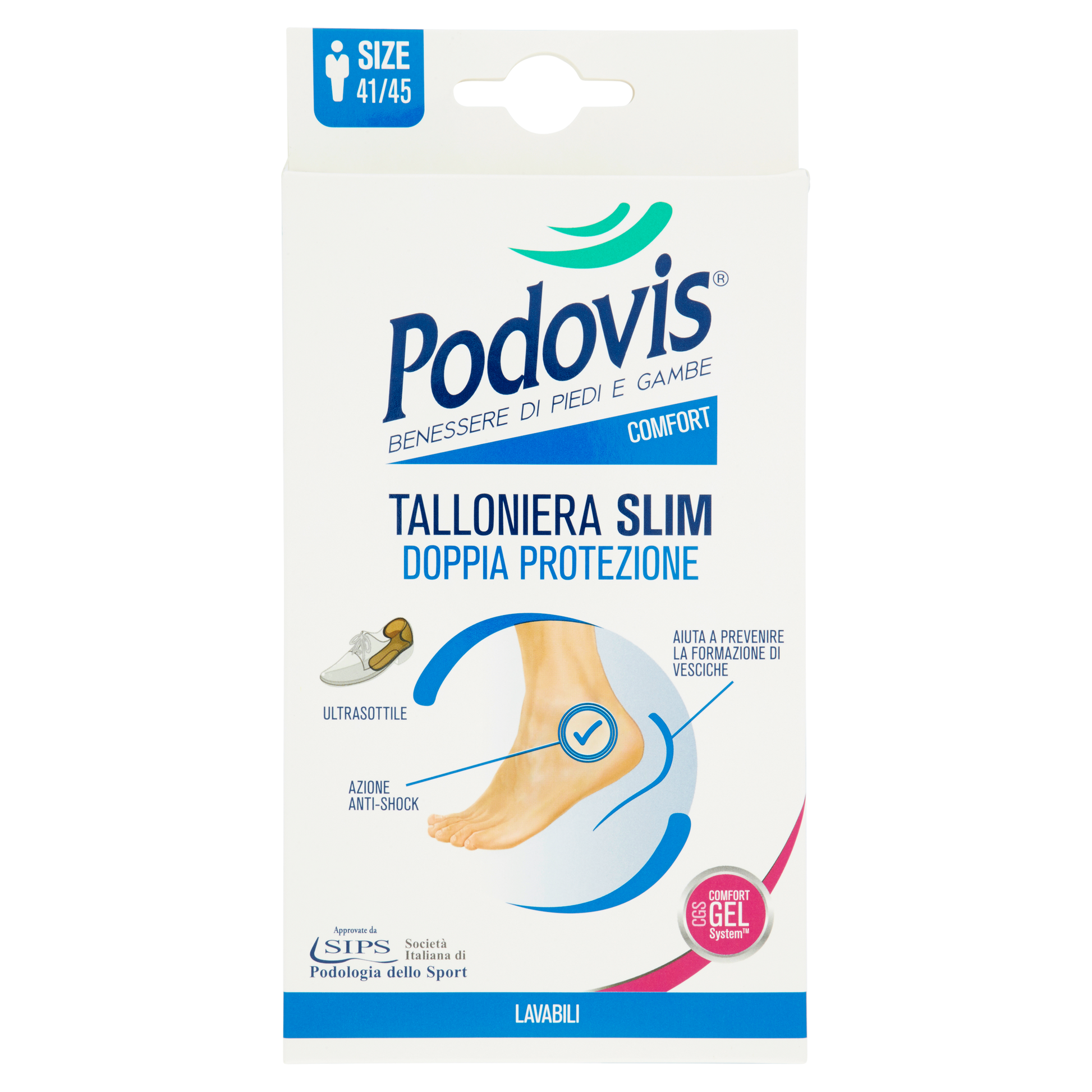Podovis Talloniera Slim Uomo 1 Paio  - 3