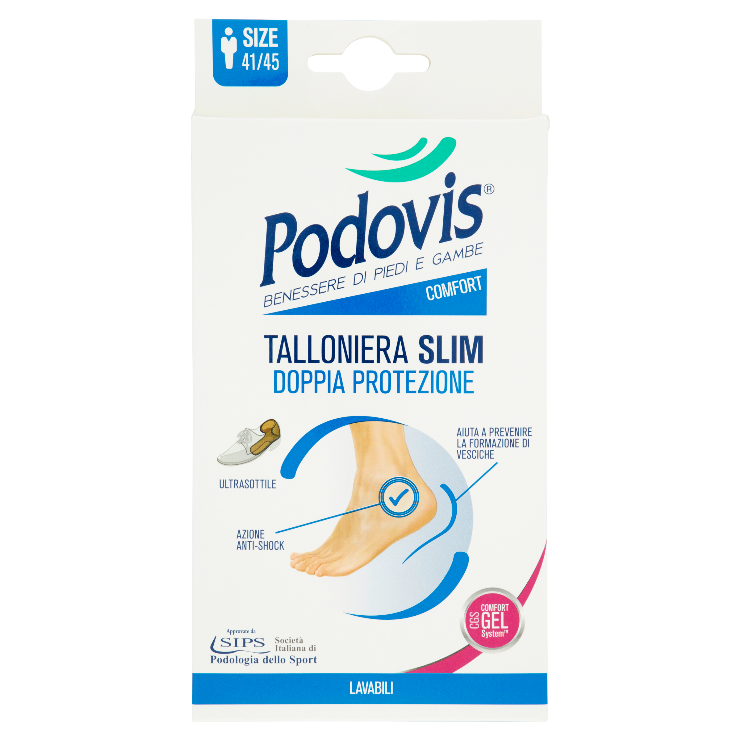 Podovis Talloniera Slim Uomo 1 Paio  - 3