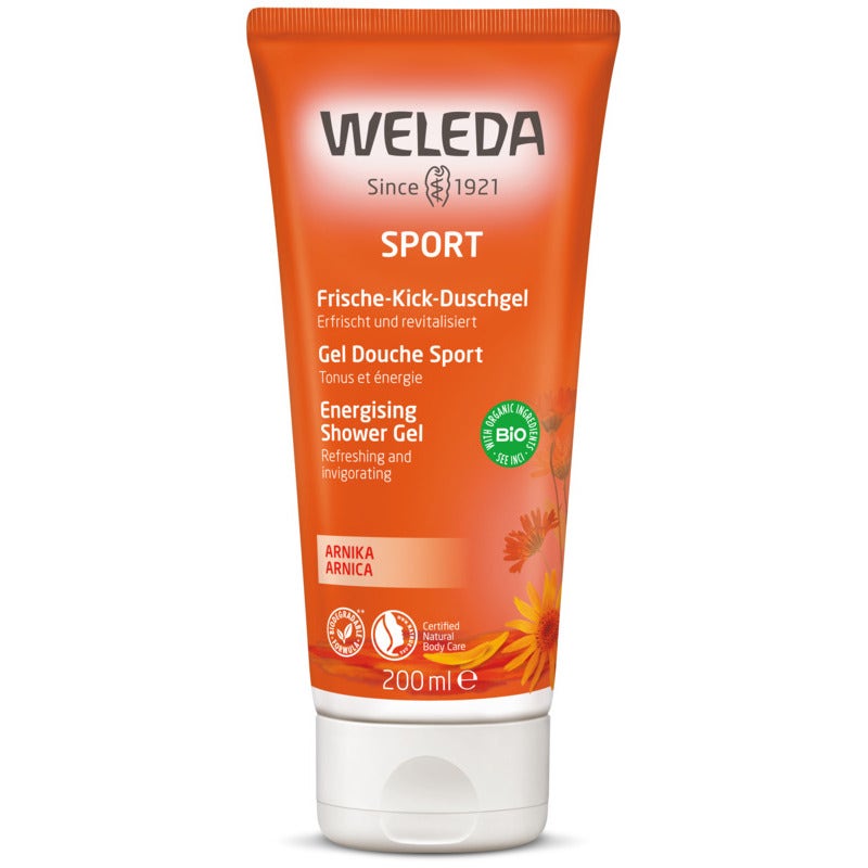 Weleda Sport Gel Doccia Energy Arnica 200ml-2