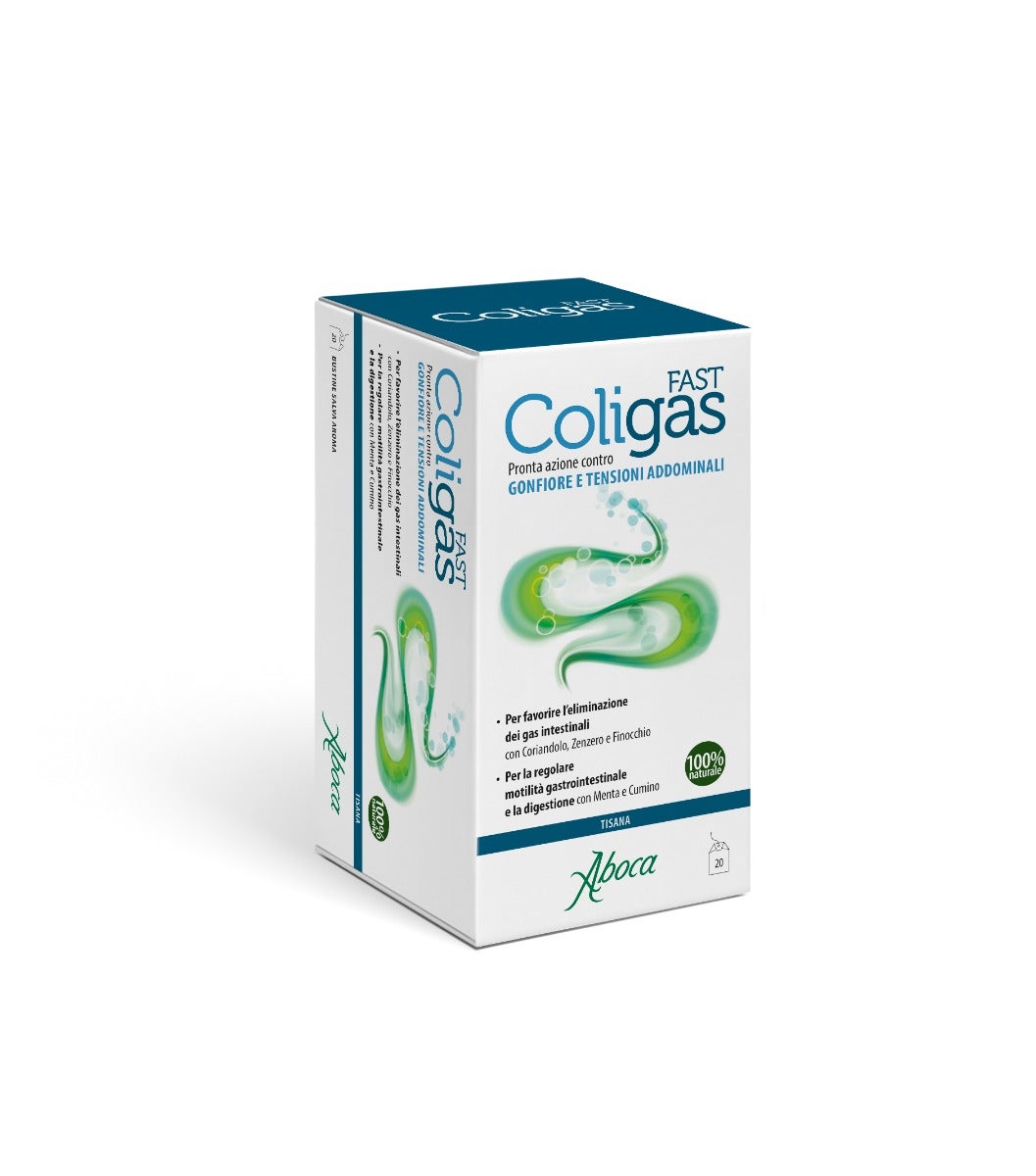 Aboca Coligas Fast Tisana 20 Bustine-2