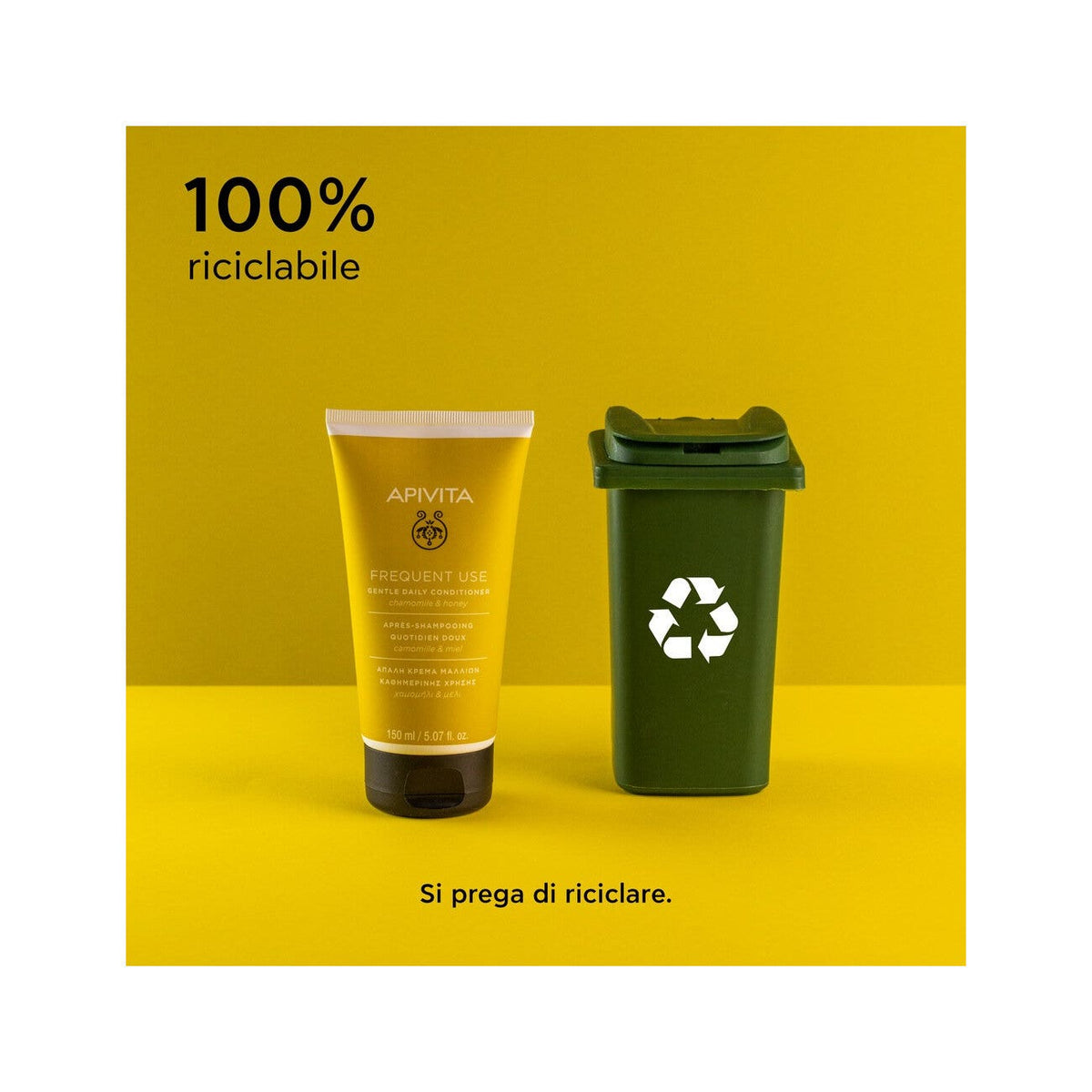 Apivita Balsamo Delicato Uso Frequente Miele/Camomilla 150ml-5