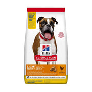 Hill's Science Plan Light Crocchette Pollo Per Cani Taglia Media 2,5kg-2