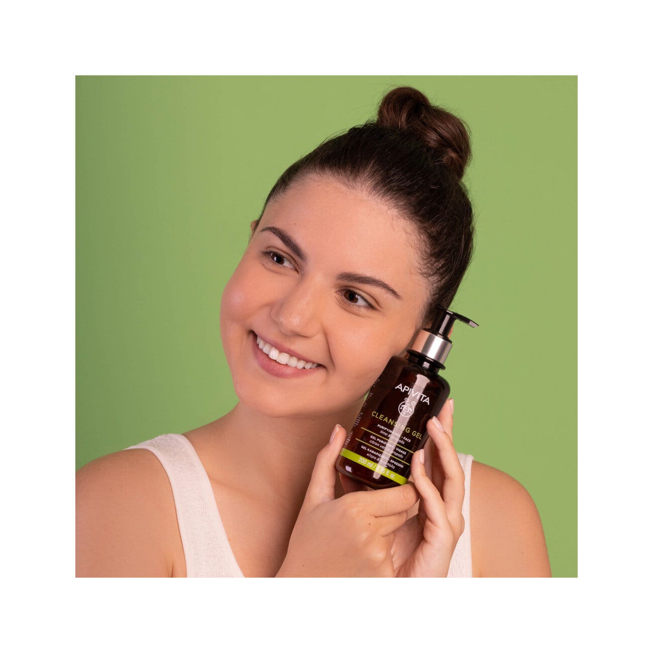 Apivita Gel Purificante Viso 200ml-4