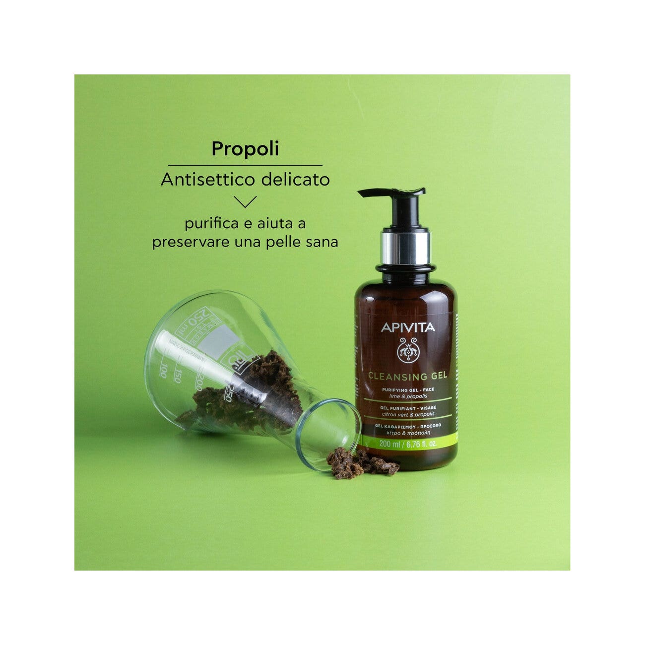 Apivita Gel Purificante Viso 200ml-6