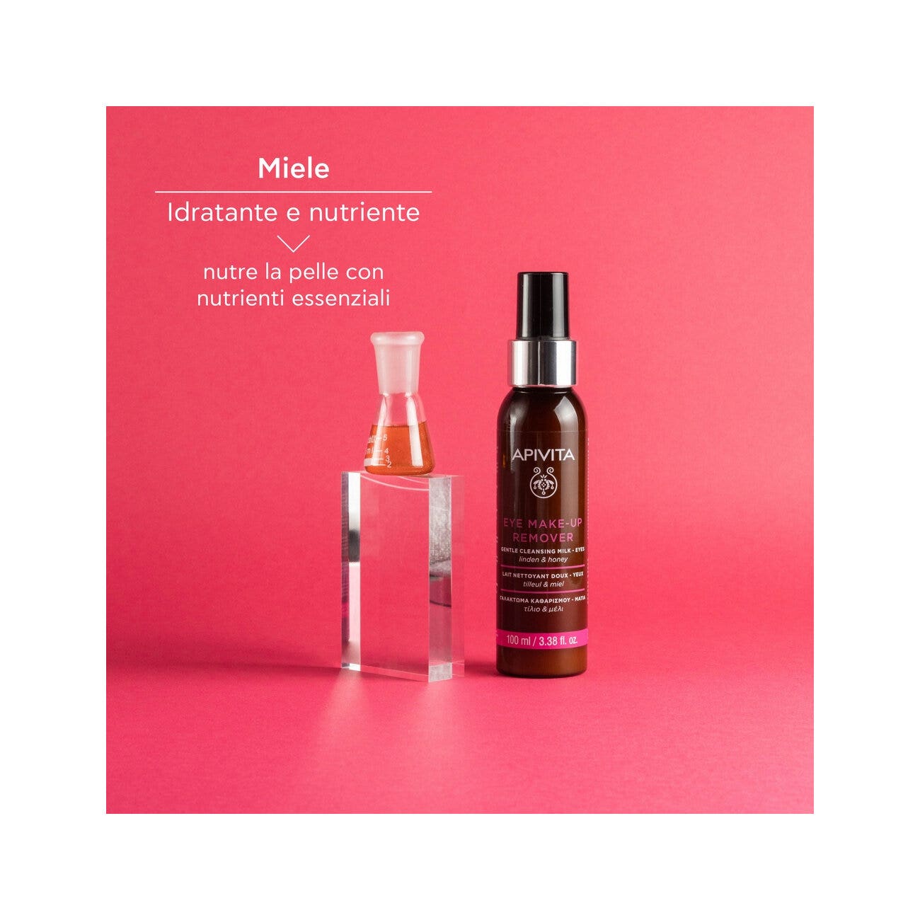 Apivita Latte Detergente Delicato Occhi 100ml-5