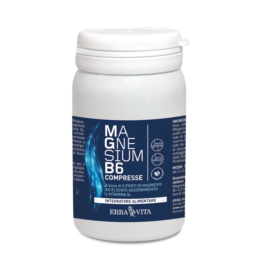 Erba Vita Magnesium B6 60 Compresse  - 2