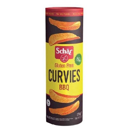 Schar Curvies BBQ Chips Di Patate Senza Glutine 170g-2