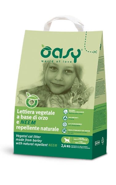 OASY LETTIERA VEG ORZO/NEEM 6L-1