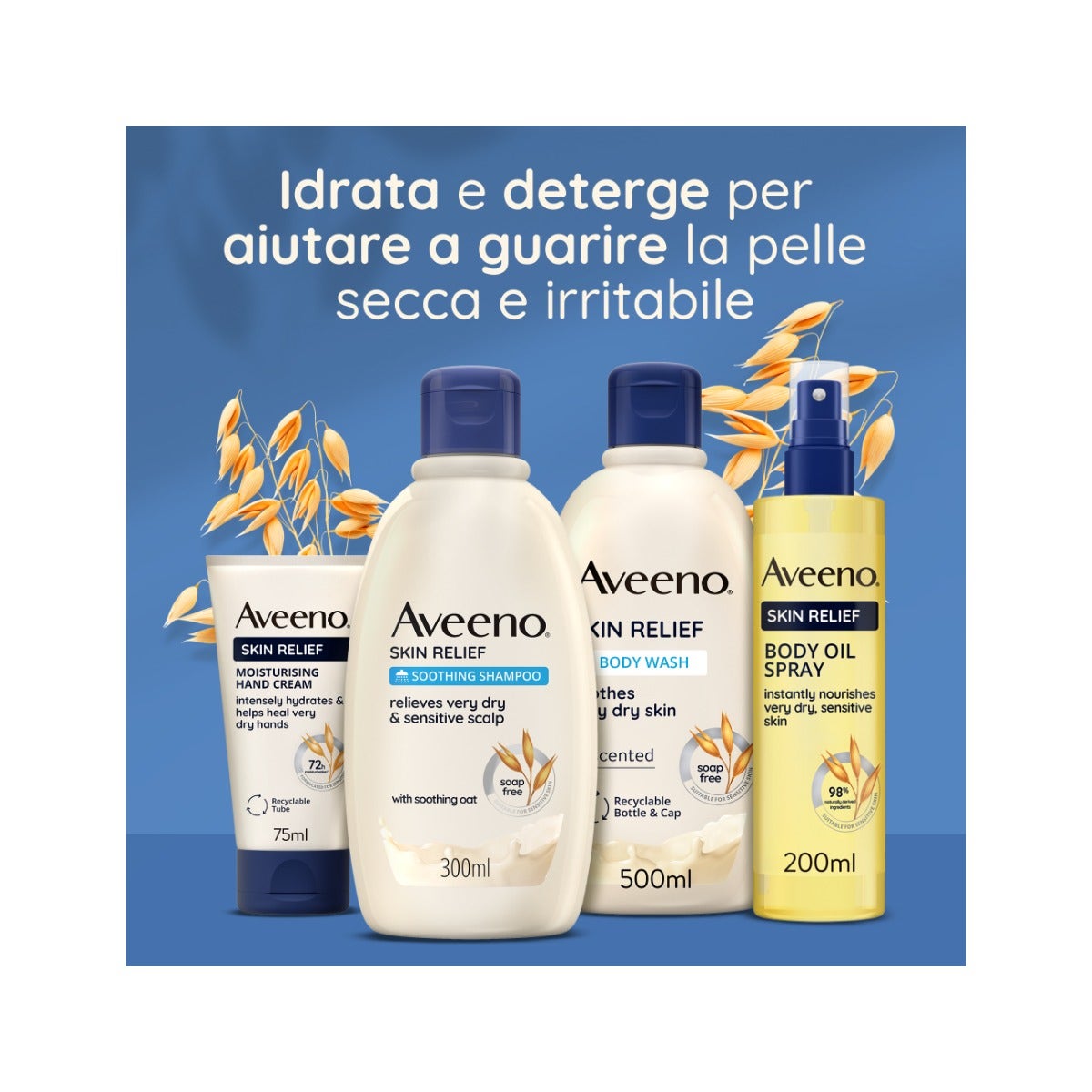 Aveeno Skin Relief Shampoo Lenitivo Prurito 300ml -12