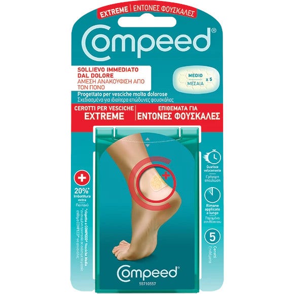 Compeed Cerotti Vesciche Extreme 5 Pezzi  - 3