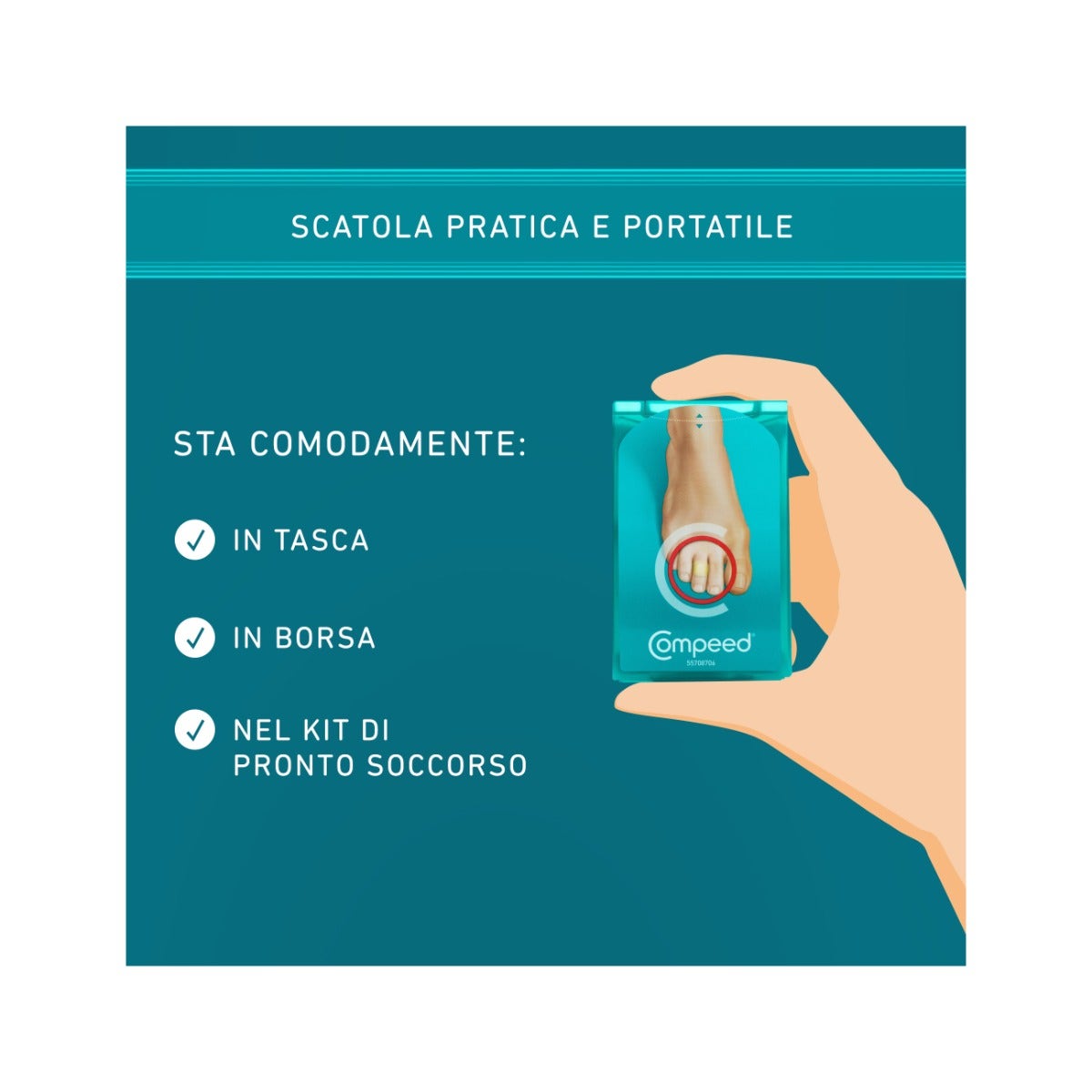 Compeed Cerotti Vesciche Dita/Piedi 8 Pezzi-5