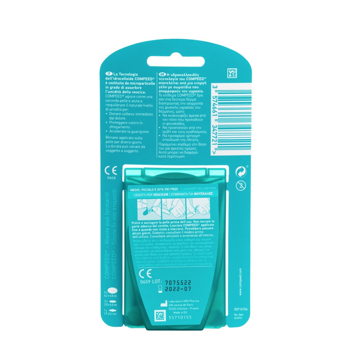 Compeed Cerotti Vesciche Formato Misto 5 Pezzi-3