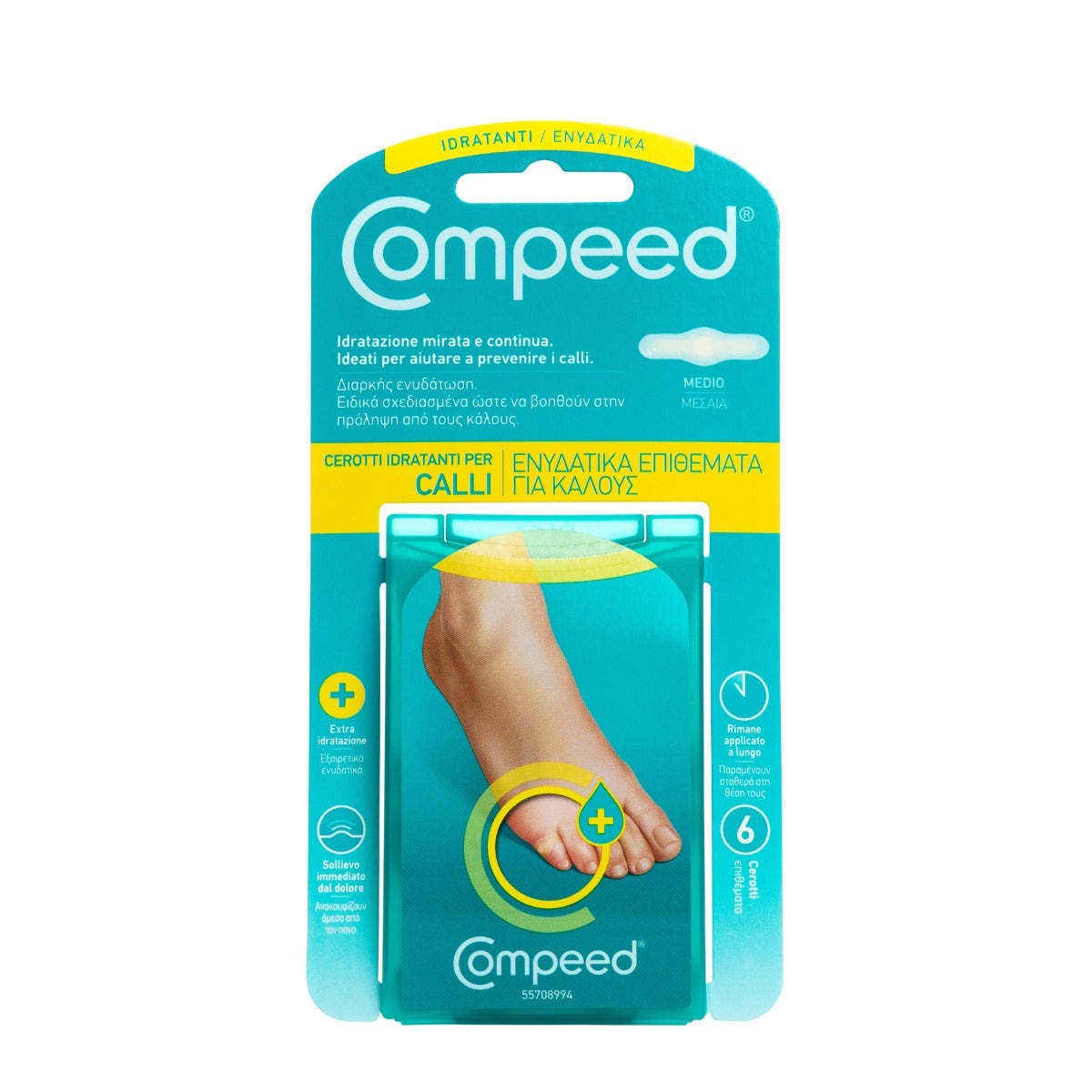 Compeed Cerotti Calli Idratanti 6 Pezzi-5