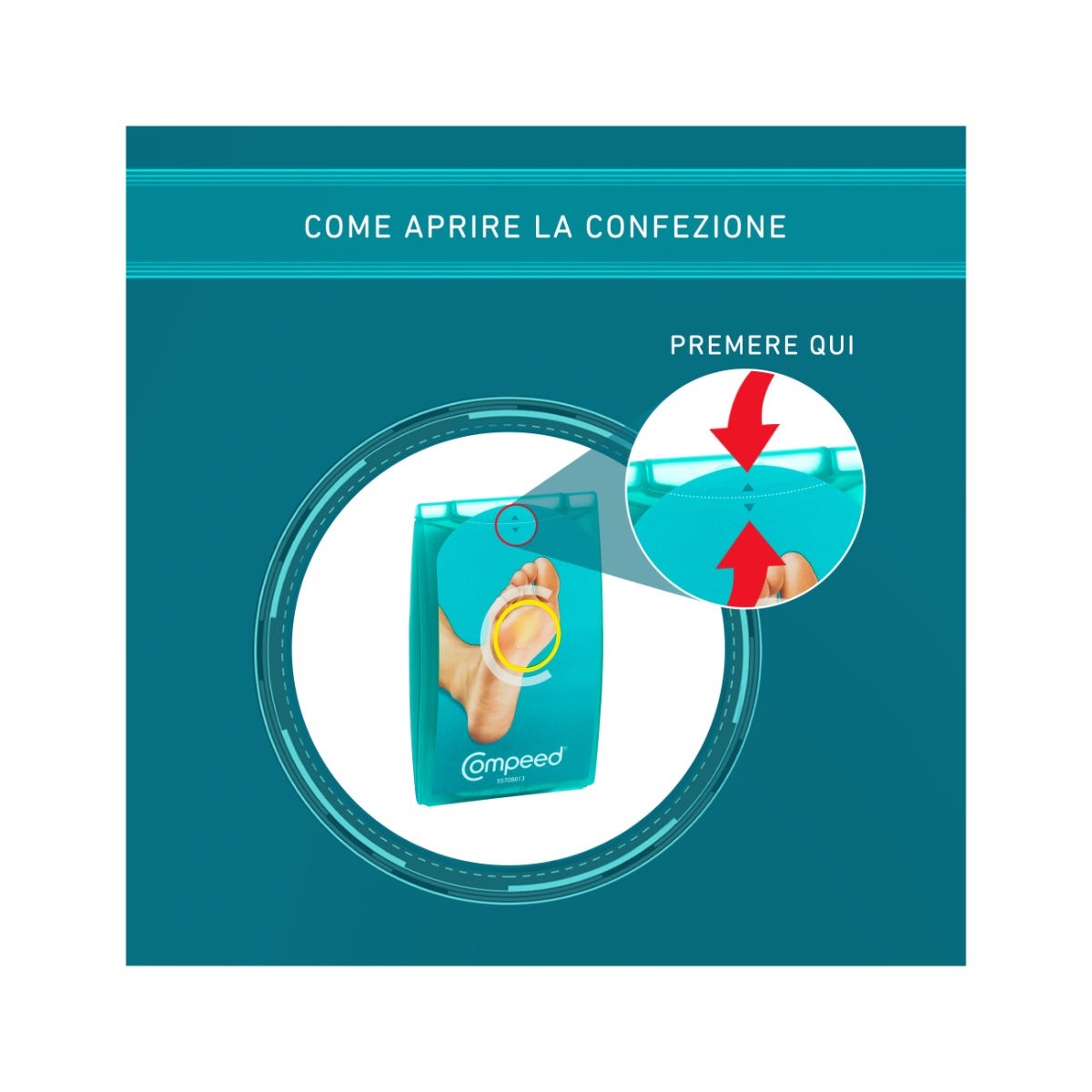 Compeed Cerotti Duroni Medio 6 pezzi-5