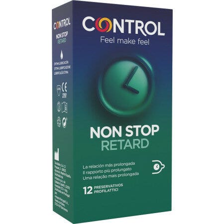 Control New Non Stop Retard 12 Pezzi-2