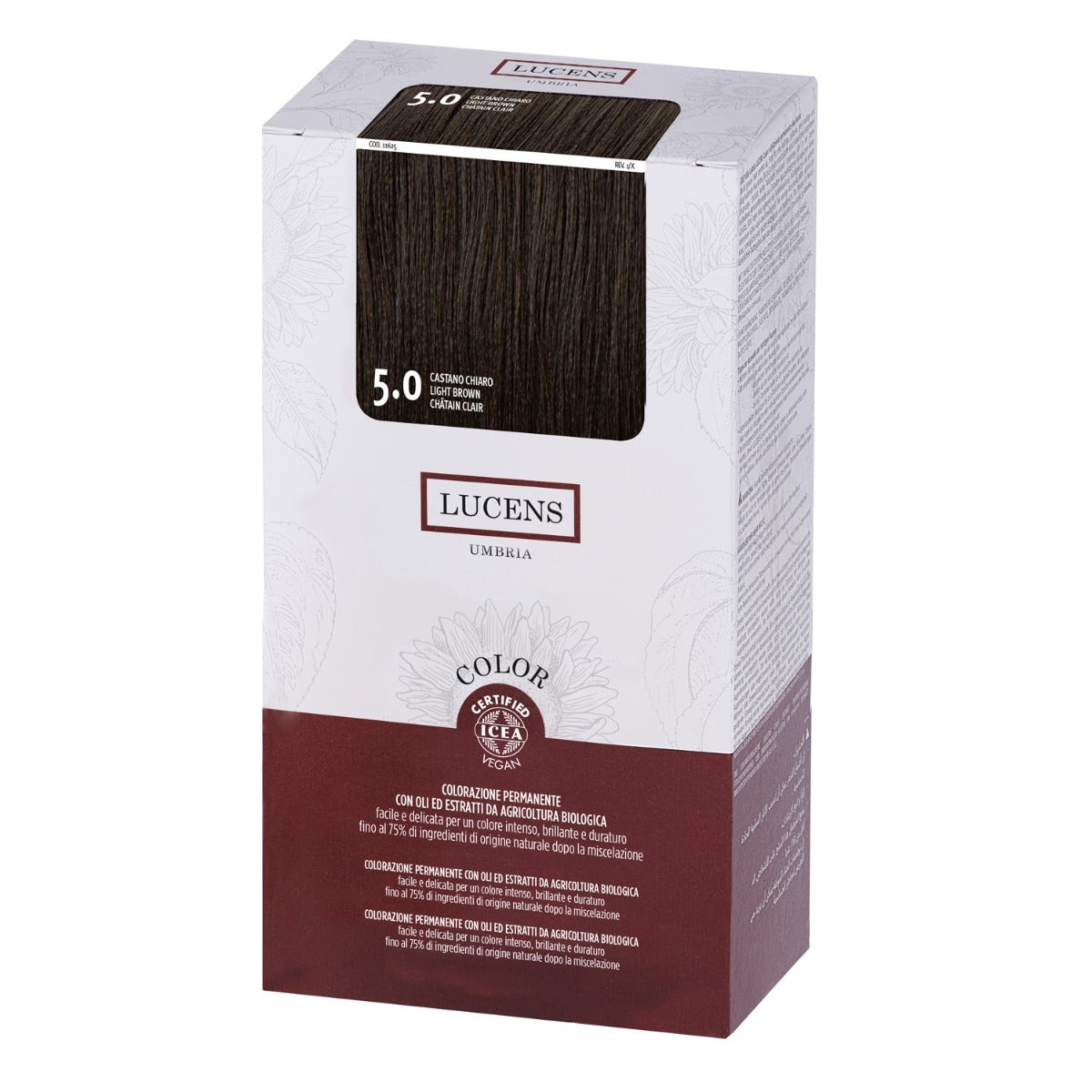 Lucens Umbria Tinta Colorata 5,00 Castano Chiaro 135ml-1