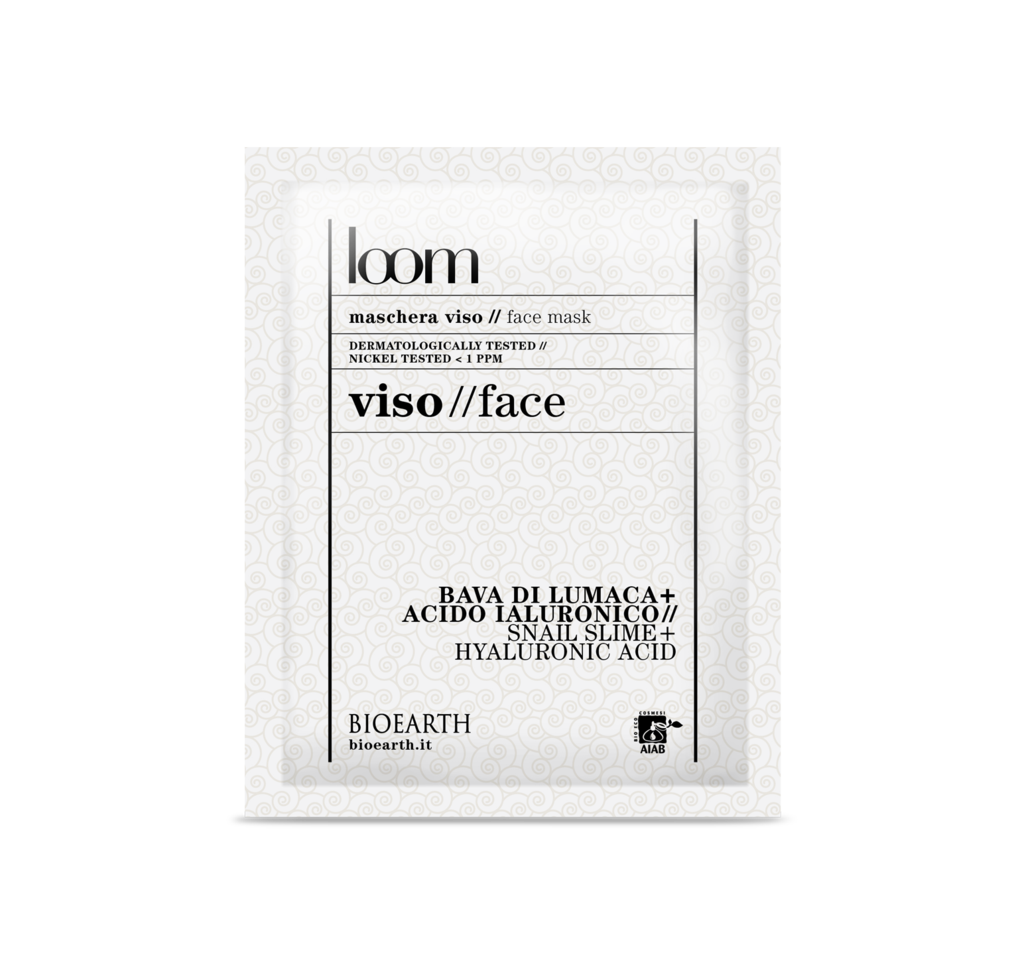 Bioearth Loom Maschera Viso Bava Di Lumaca 15ml  - 2