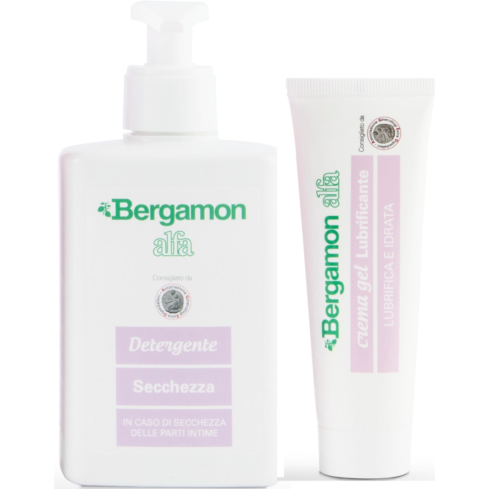 Bergamon Detergente Secchezza 300ml + Gel Lubrificante 50ml  - 1
