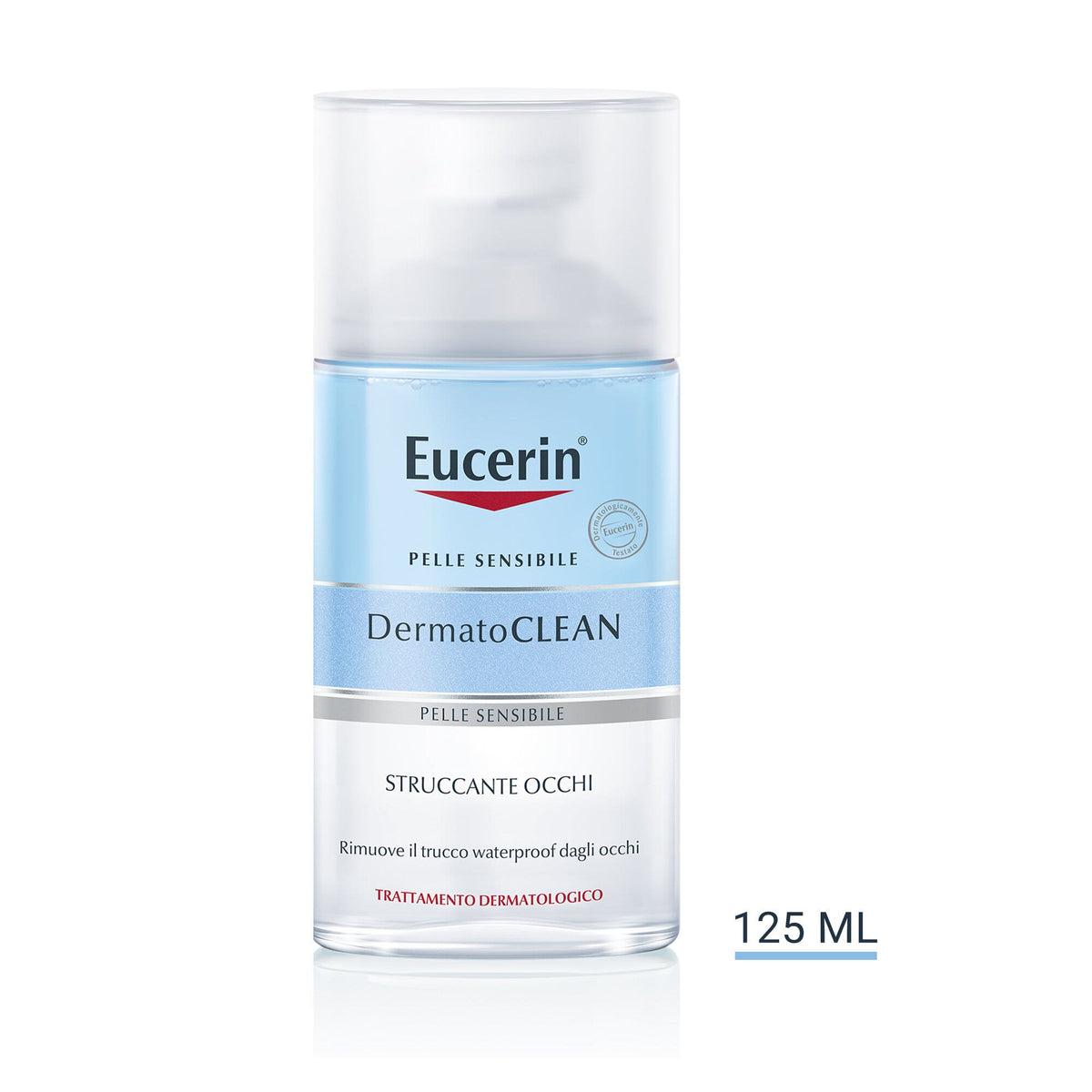 Eucerin Dermatoclean Struccante Occhi Waterproof trattamento 125 ml-7