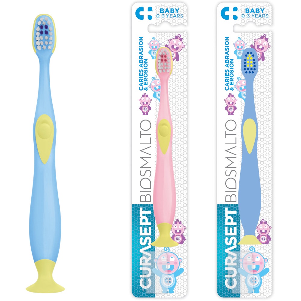 Curasept Biosmalto Spazzolino Baby 0-3 Anni 1 Pezzo-2