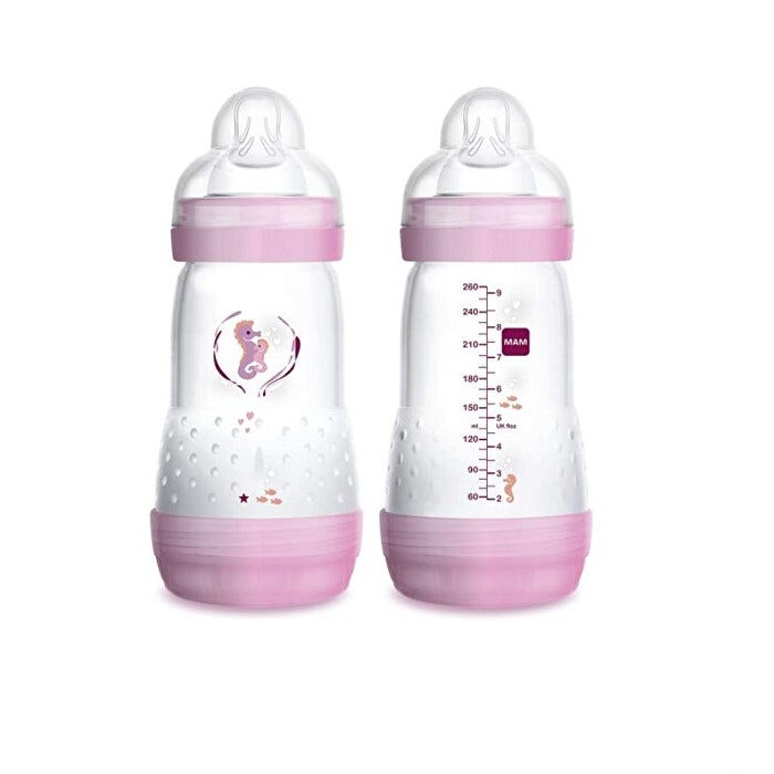 Mam Easy Start Anti-colic Biberon Bimba Doppia Confezione 2x260ml-1
