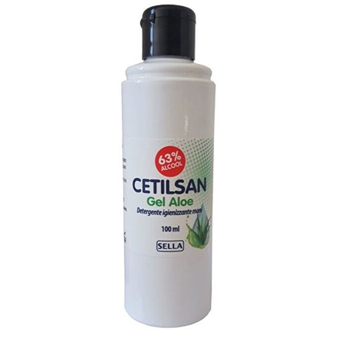 Cetilsan Gel Igienizzante Aloe Mani 100ml-1