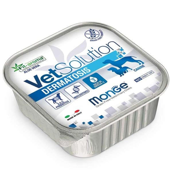 Monge Vetsolution Dermatosis Linea Medica Cibo Umido Cani 150g-2