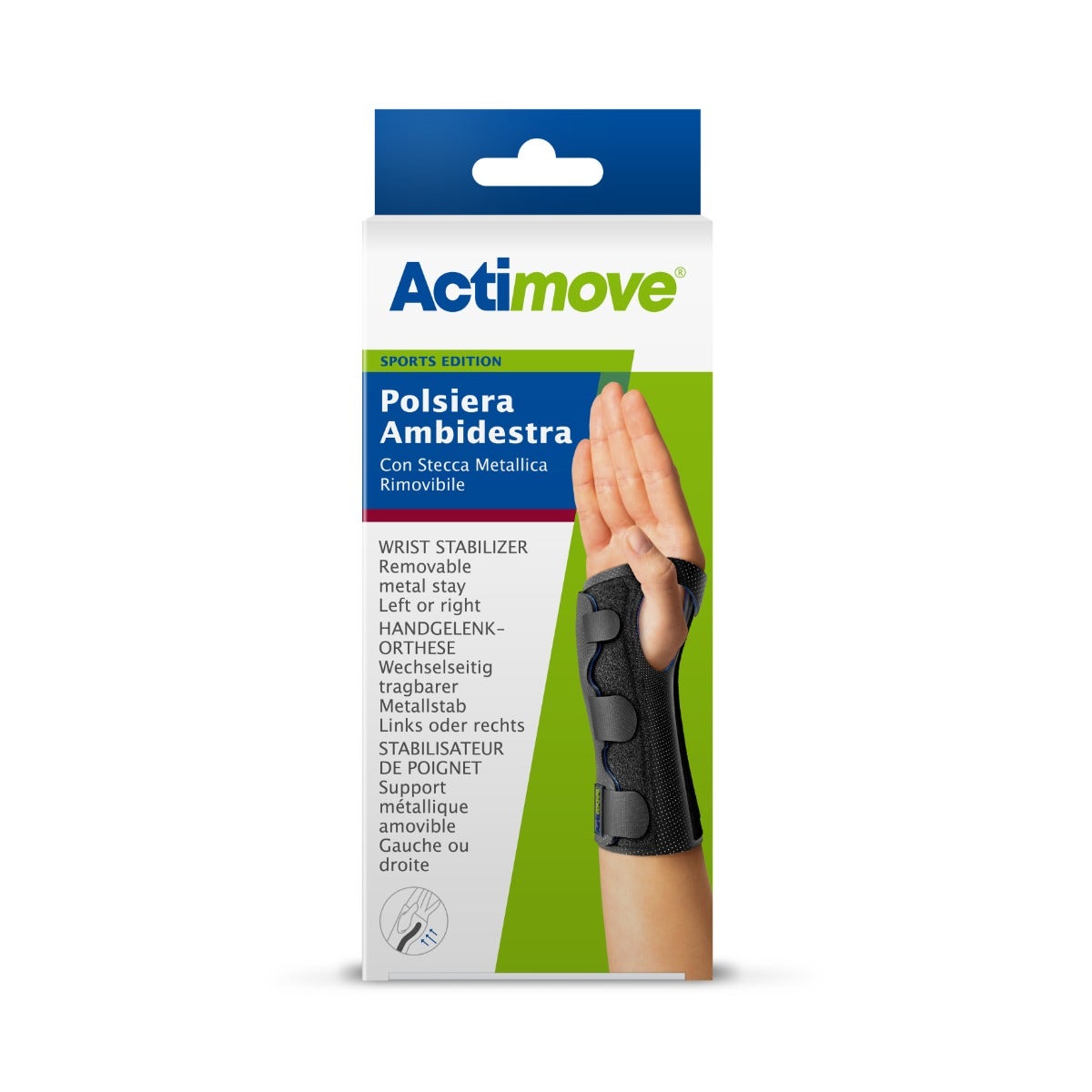 Actimove Sport Polsiera Steccata Taglia L-1