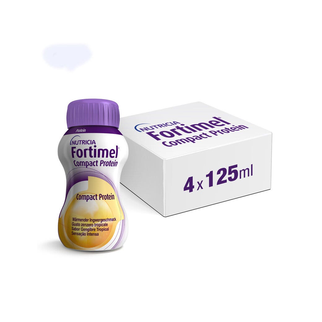 Fortimel Compact Protein Zenzero Tropicale 4x125ml-1
