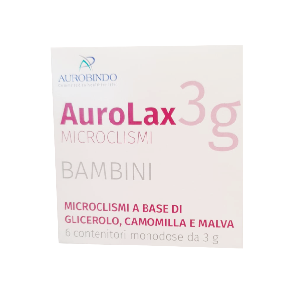 Aurolax Microclismi Bambini 6 Pezzi-3