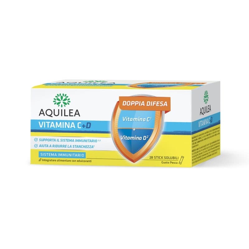 Aquilea Vitamina C+D 28 Bustine Stick-3