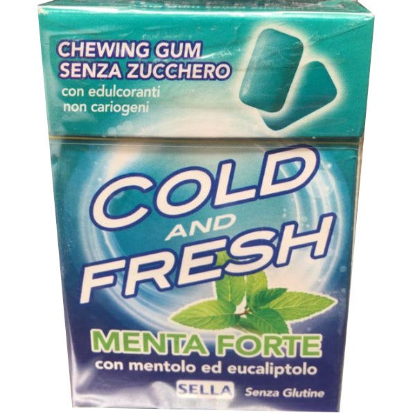 Chewing Gum Cold And Fresh Senza Zucchero  - 1