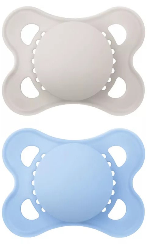 Mam Succhietto Original 2-6 Mesi Silicone Maschio 2 Pezzi-0