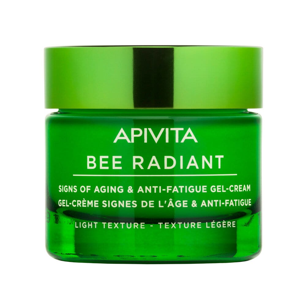 Apivita Bee Radiant Crema Gel Anti-Fatica Peony Light 50ml-1