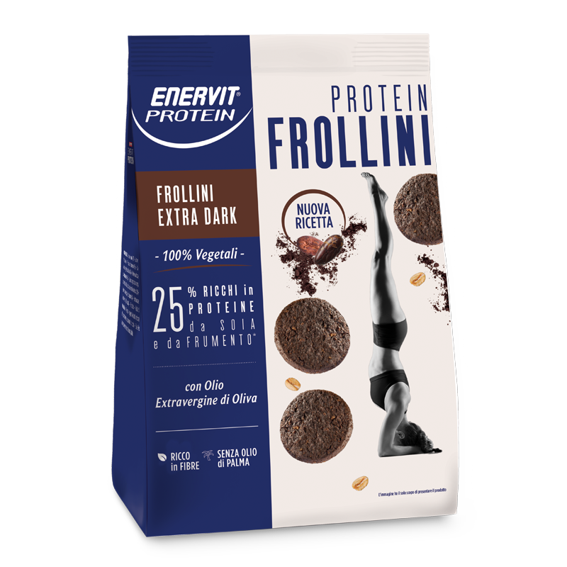 Enervit Protein Frollini Extra Dark 200g-2