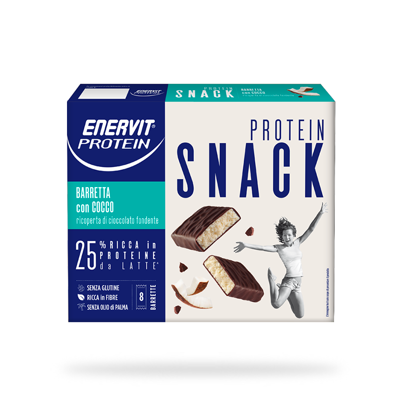 Enervit Protein Snack Cocco 8 Barrette-2