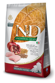 Farmina N&D Ancestral Grain Pollo E Melograno Cani Cuccioli Taglia Media E Grande Sacco 12kg-1