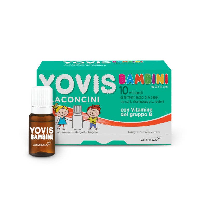 Yovis Bambini Flaconcini Fragola 10x10ml-10