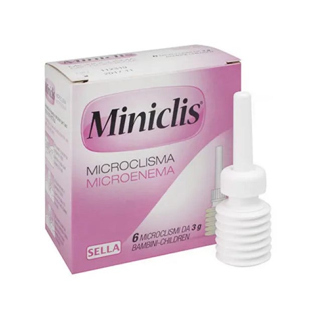 Miniclis Bambini 3g 6 Microclismi CLII-1