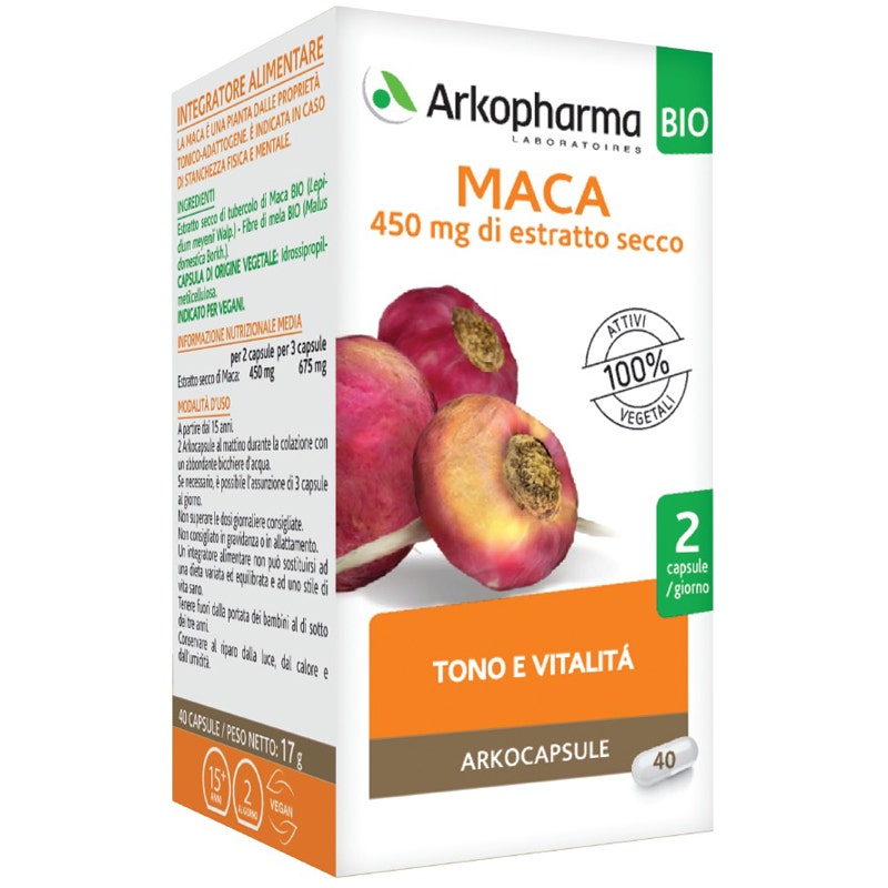 Arkocaps Maca Bio 40 Capsule  - 2